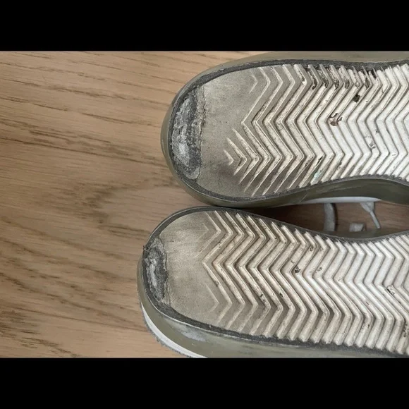 Golden Goose Super Stars Gold White Sneakers Size 39 - Picture 8 of 9